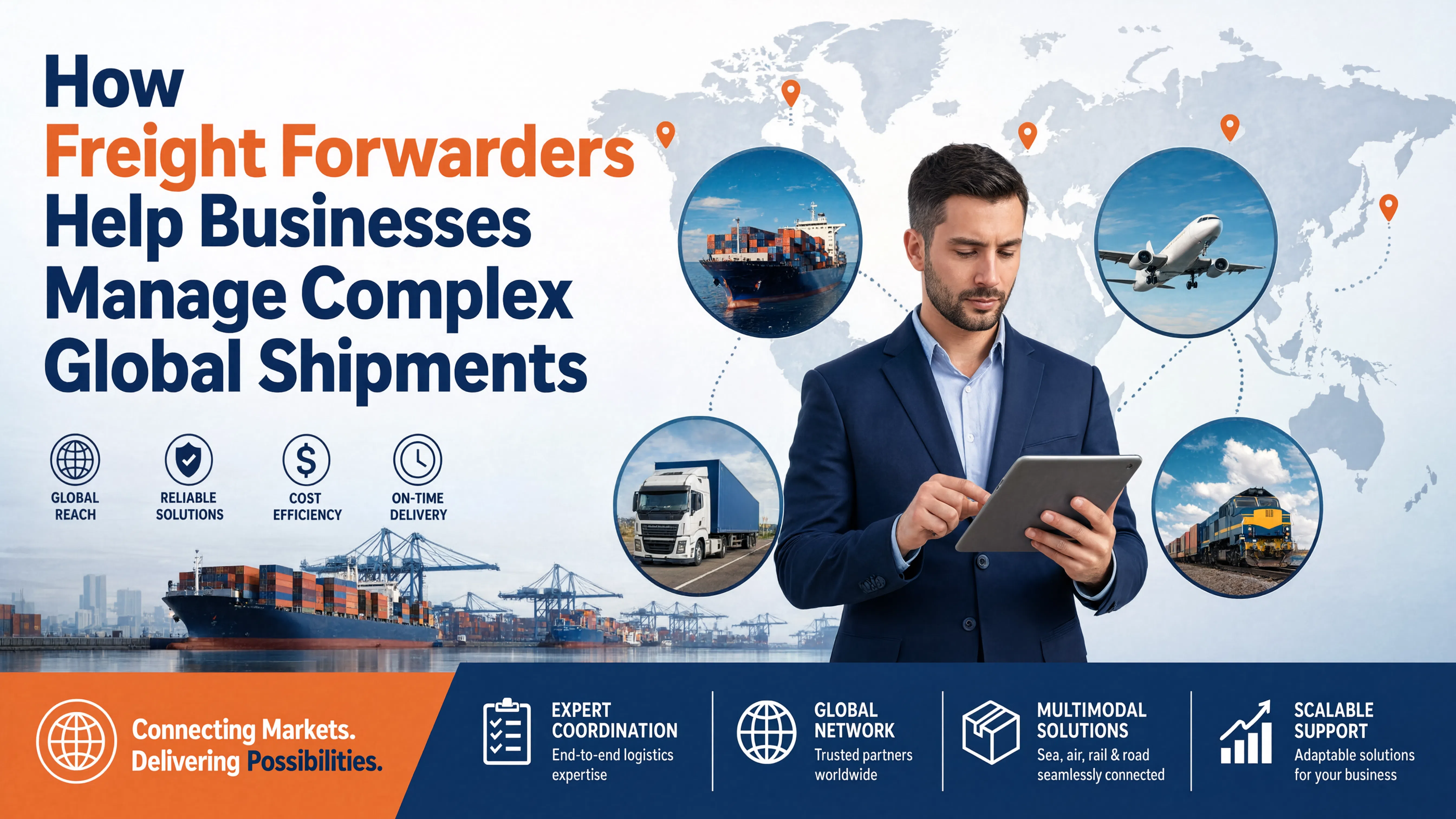 How Freight Forwarders Help Businesses Manage Complex Global Shipments