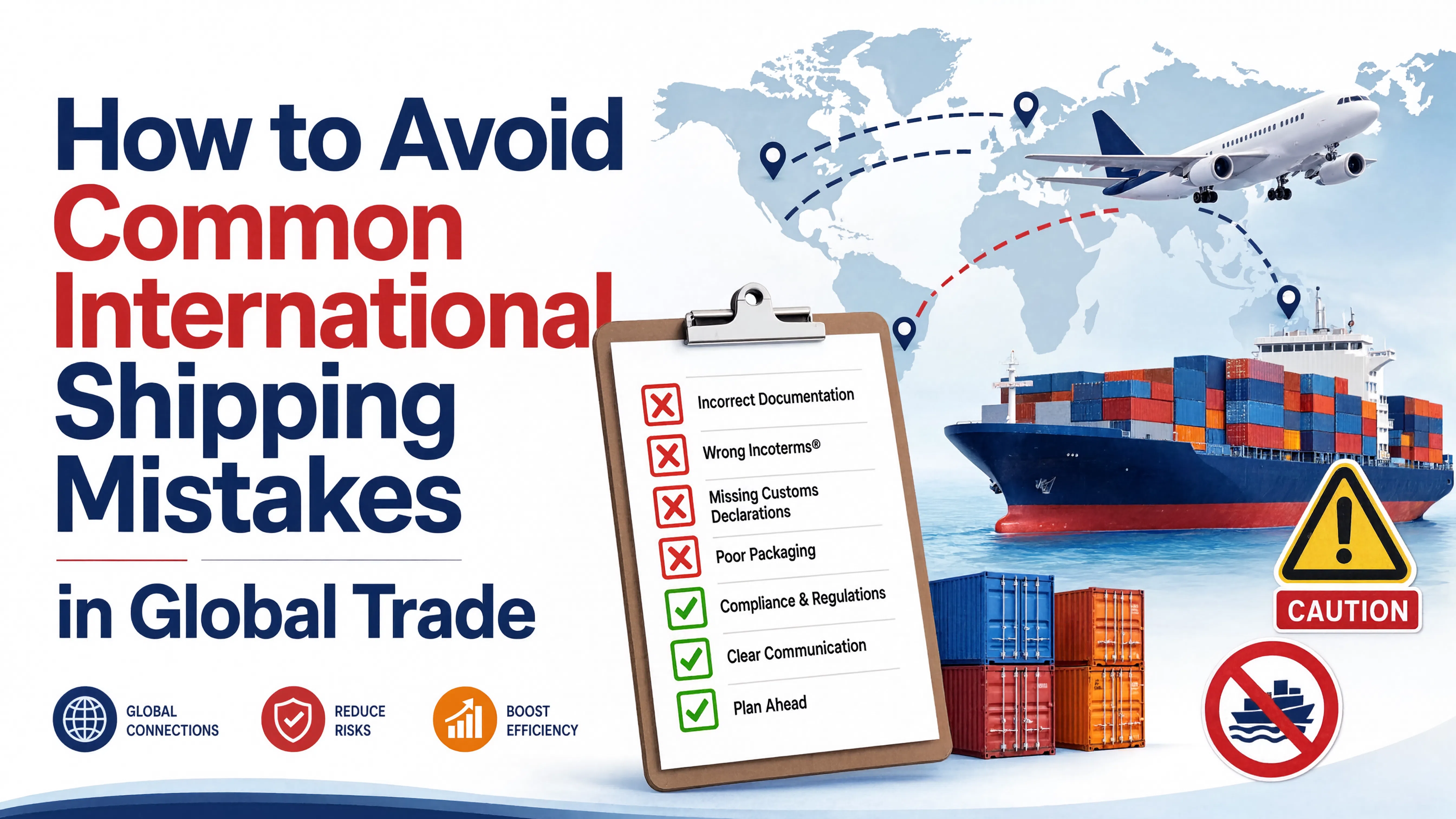 How to Avoid Common International Shipping Mistakes in Global Trade