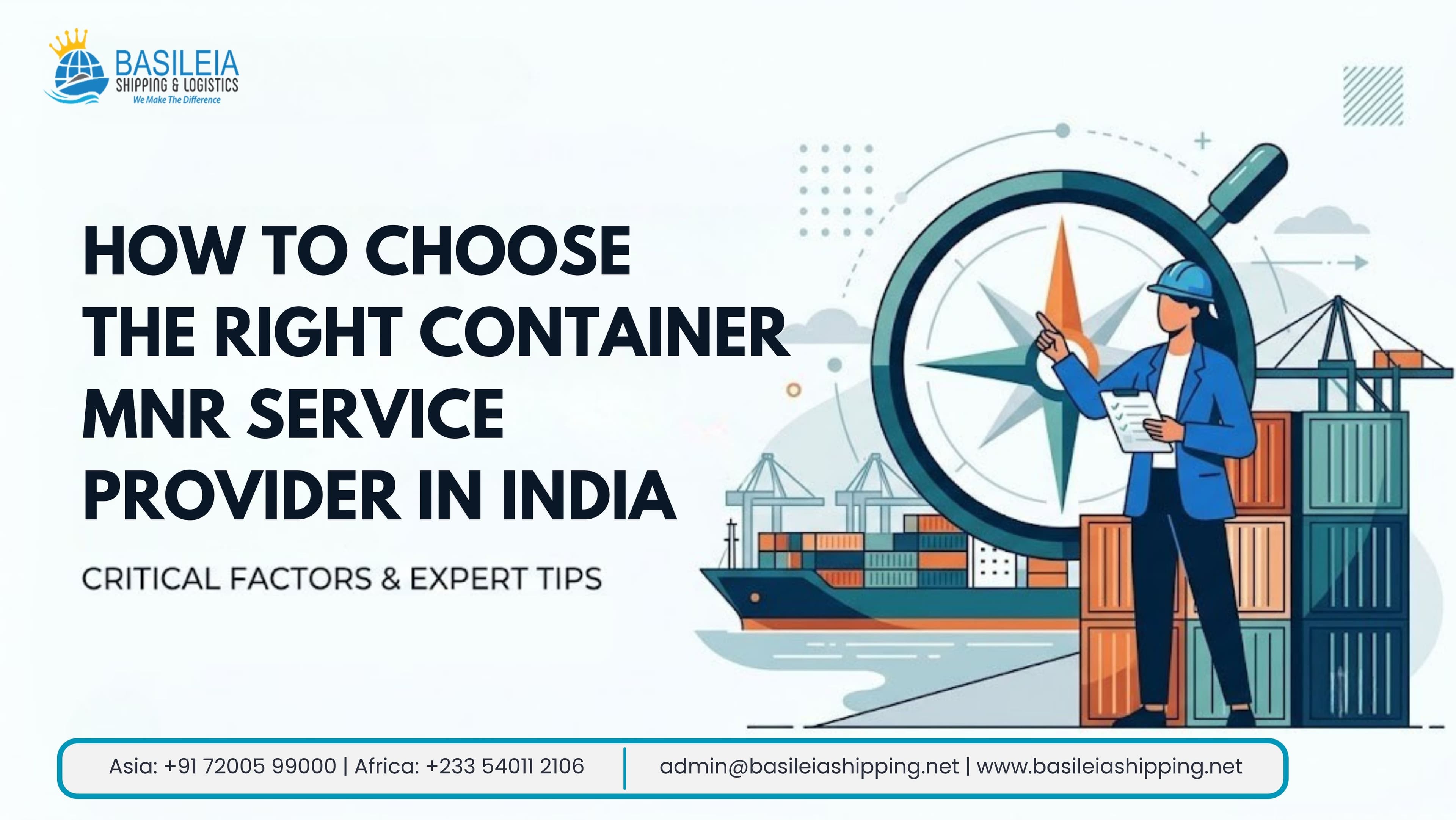 How to Choose the Right Container MNR Service Provider in India
