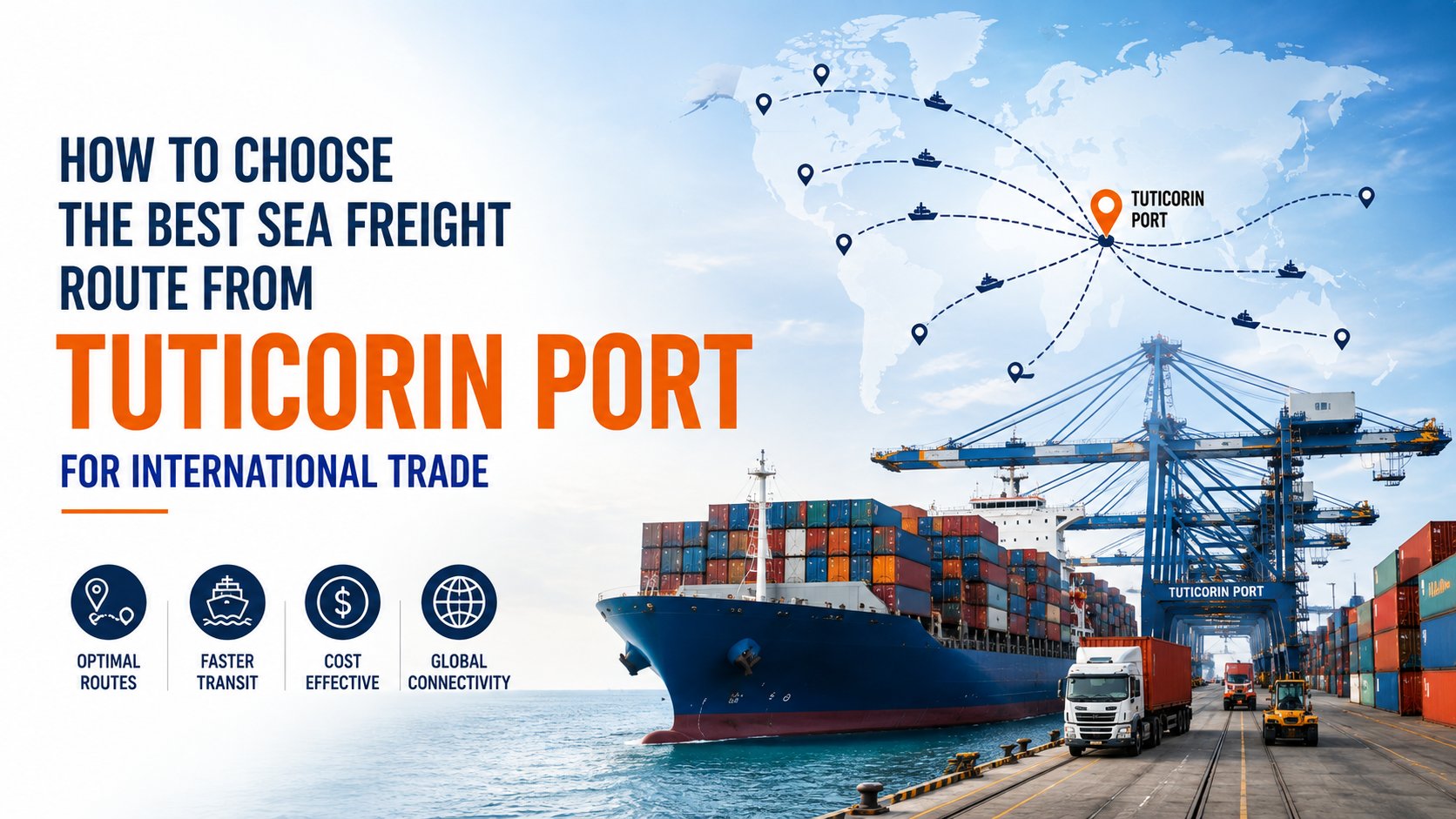 How to Choose the Best Sea Freight Route from Tuticorin Port for International Trade
