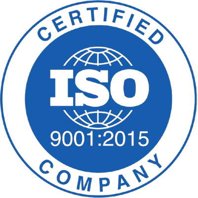 ISO 9001:2015 Certified Company